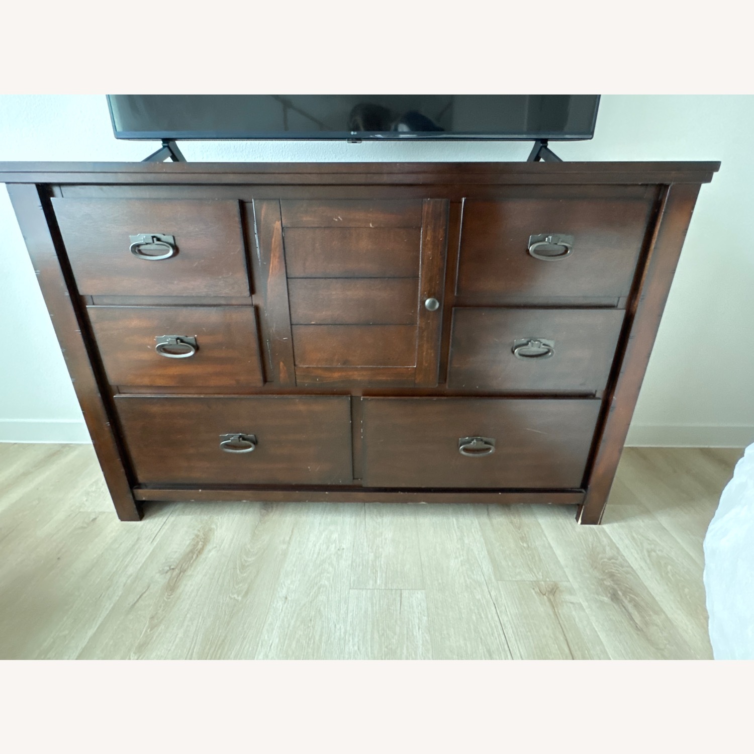 Dark Brown Dresser - image-1