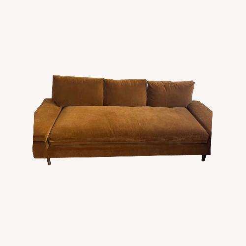 Used Soho Home Bristol 3-Seater Sofa Velvet  for sale on AptDeco
