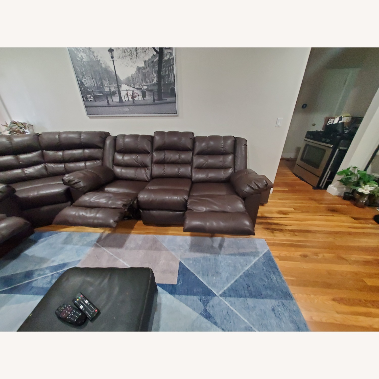 7 Seater Manual Recliner Sofa Set - image-3
