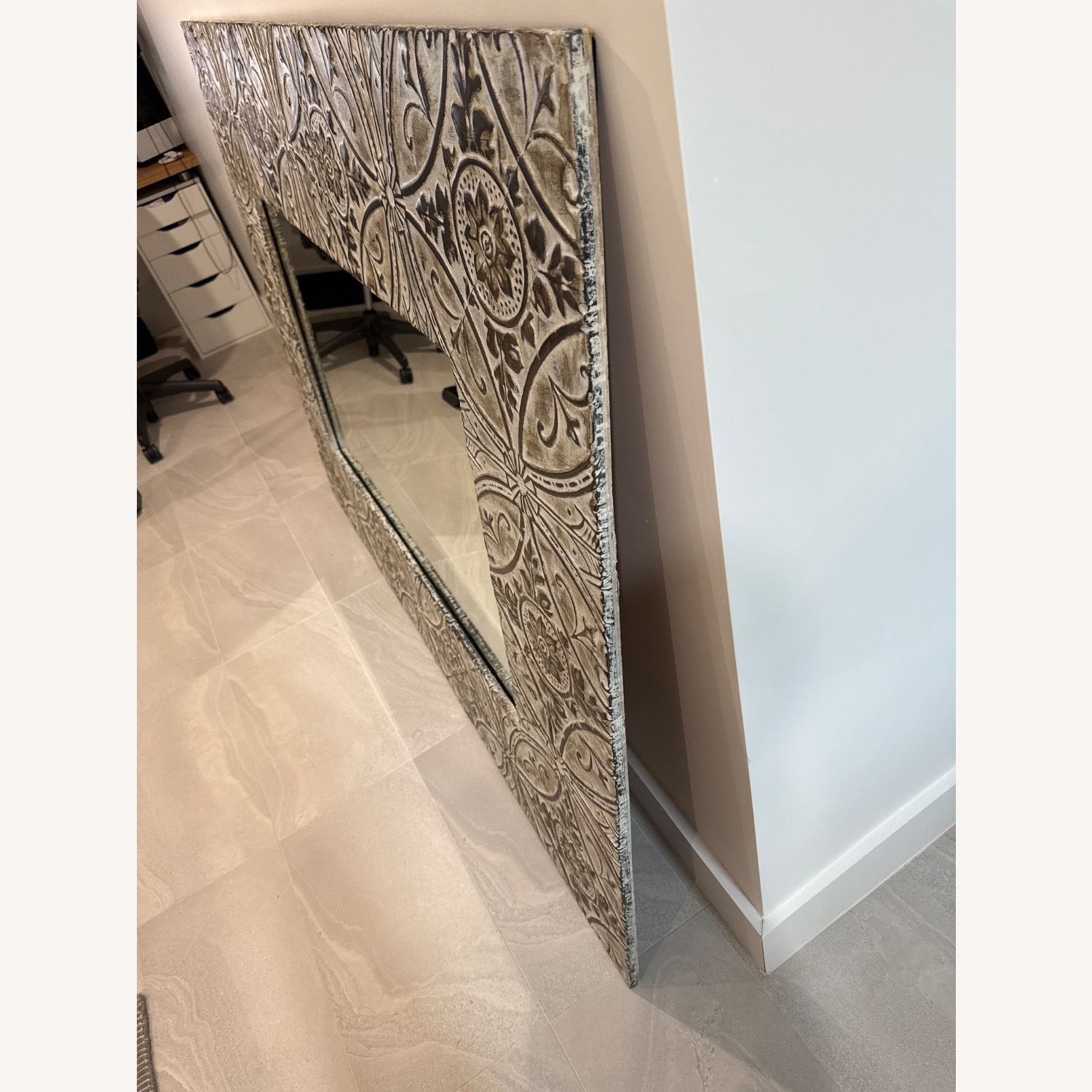 Olde Good Things Vintage One of a Kind Tin Mirror - image-3