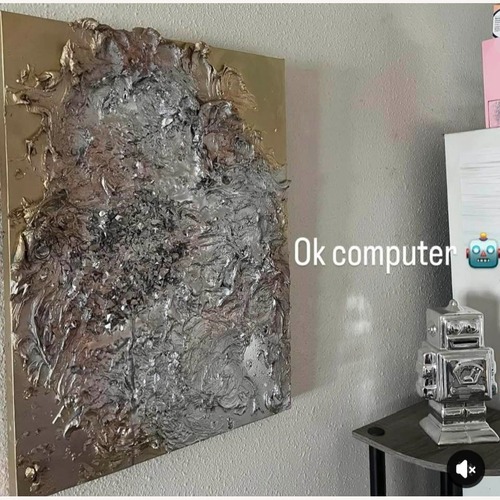 Used A Silver Lining Wall Art for sale on AptDeco