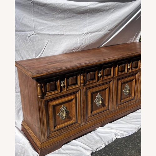 Used Restored Gibbard Wood Sideboard Original Hardware for sale on AptDeco