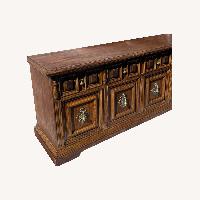 Restored Gibbard Wood Sideboard Original Hardware