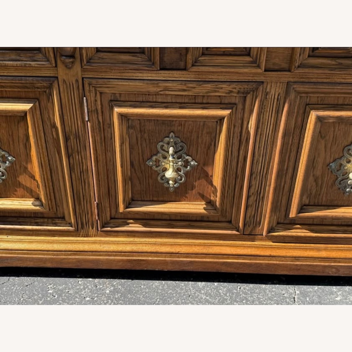 Restored Gibbard Wood Sideboard Original Hardware - image-4