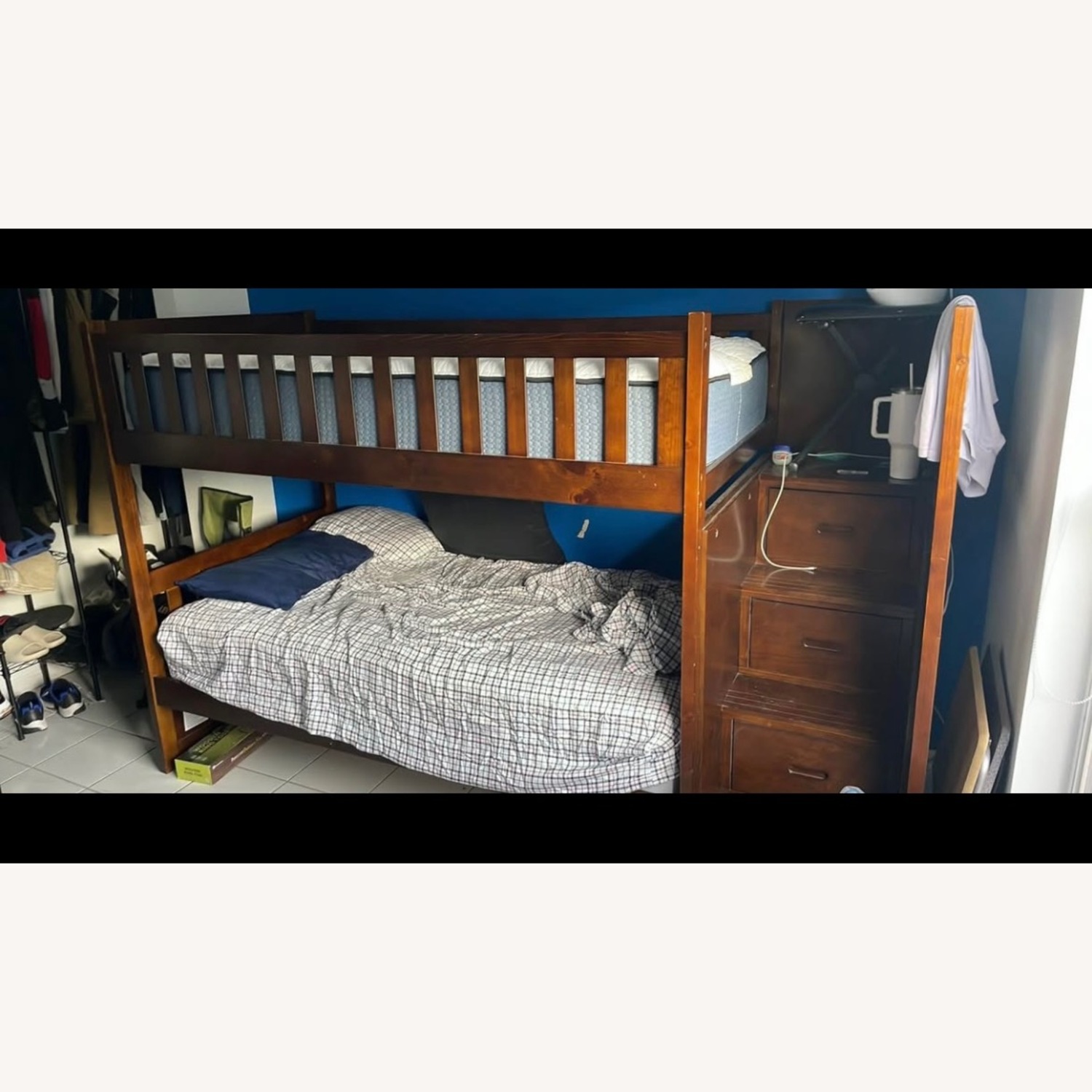 Bailey Dark Tone Bunk Bed - image-3