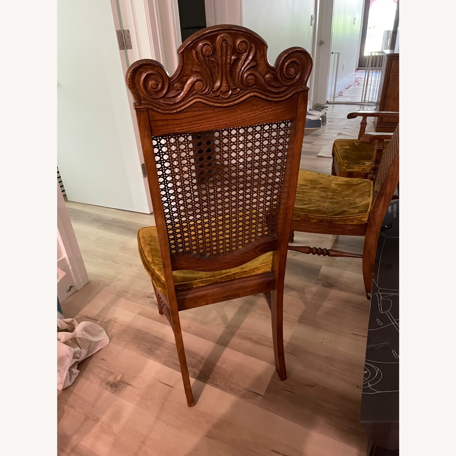 JESSUP Cane Back Dining Chairs - image-4