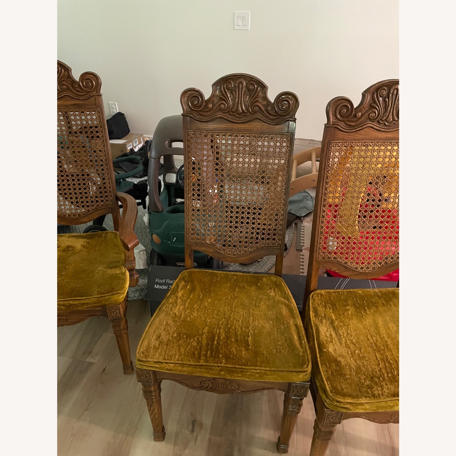 JESSUP Cane Back Dining Chairs - image-2