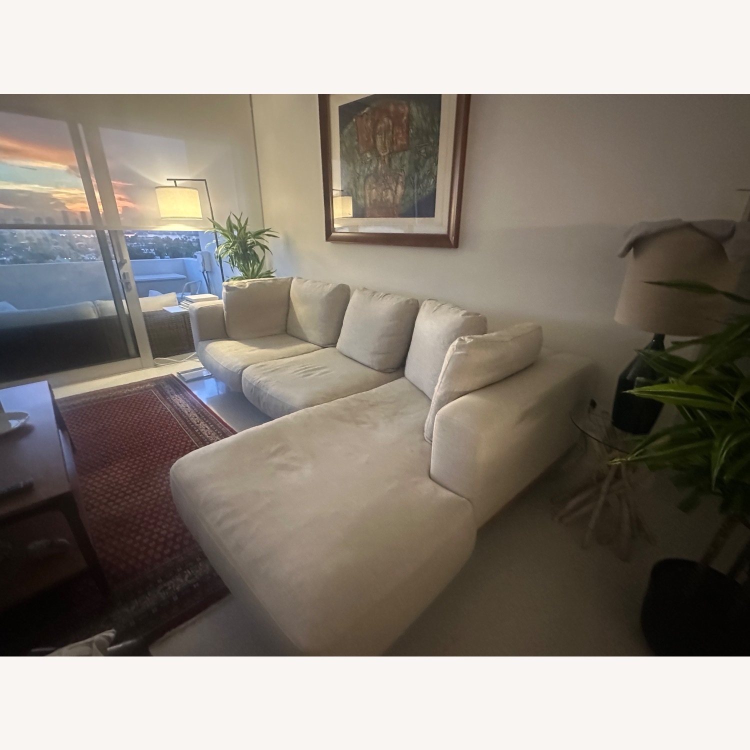 West Elm Newport 3 pieces sectional sofa - image-1