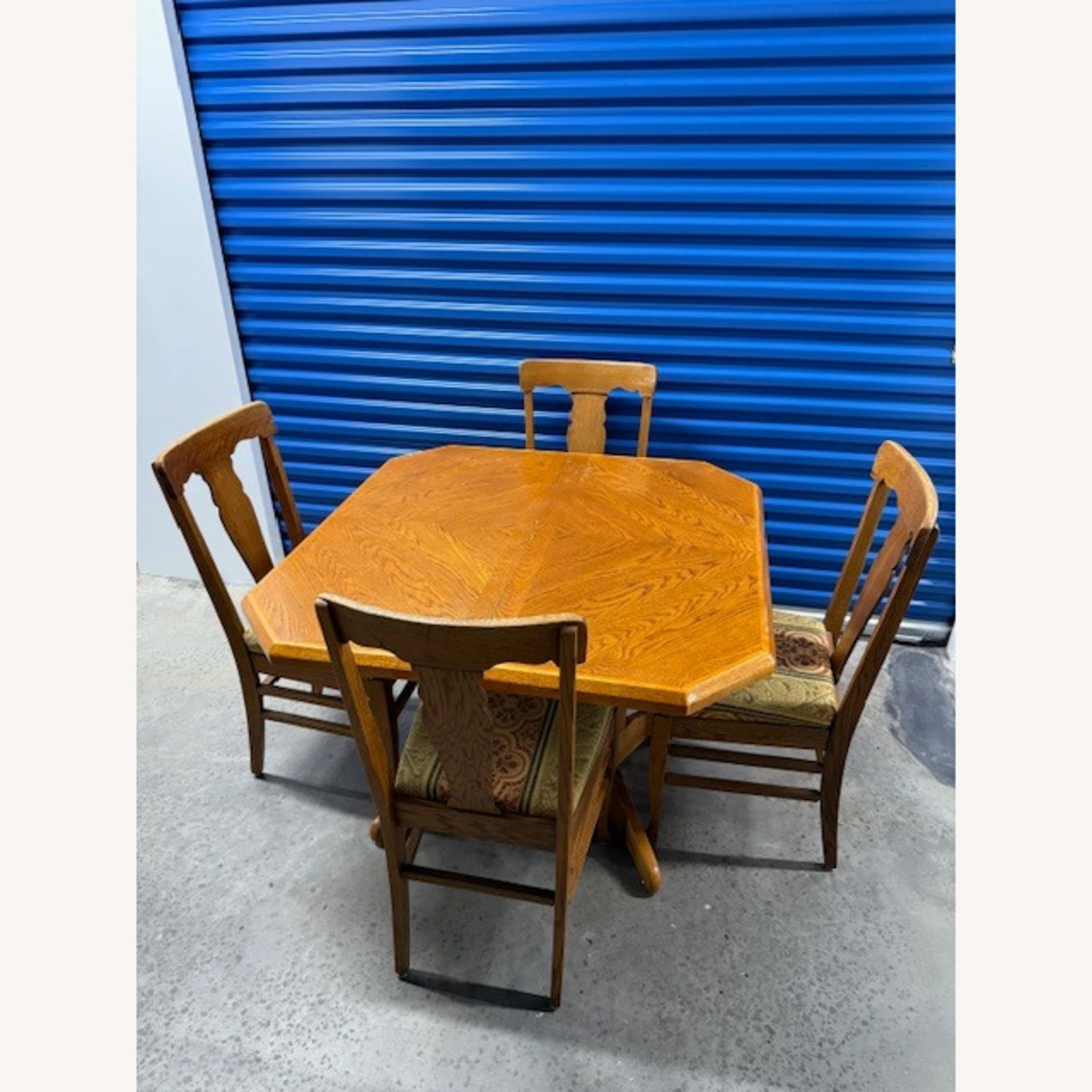 Dining Table Set Expandable with 6 Chairs - image-10