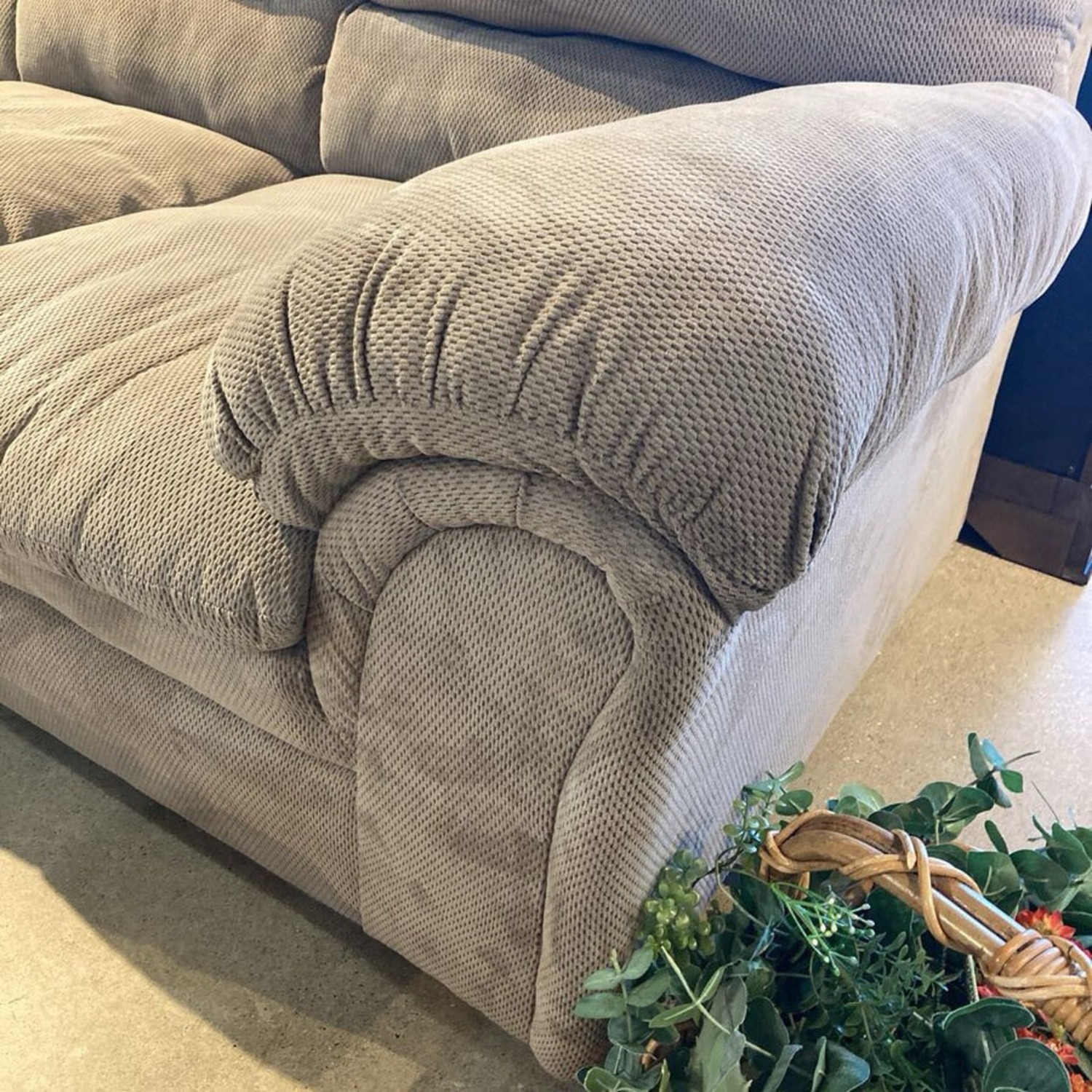 Simmons 3-Seat Cozy Chenille Sofa - image-5