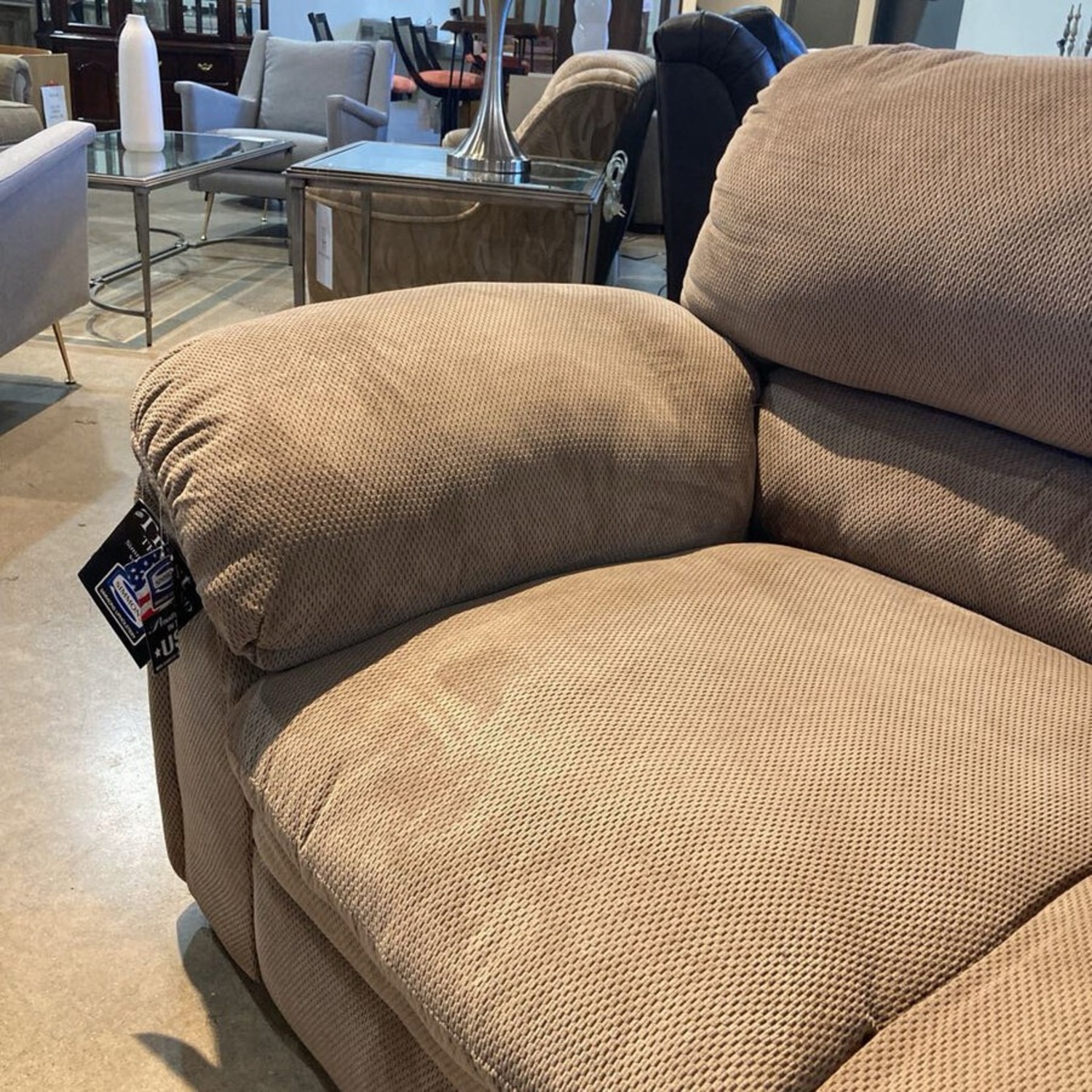 Simmons 3-Seat Cozy Chenille Sofa - image-6