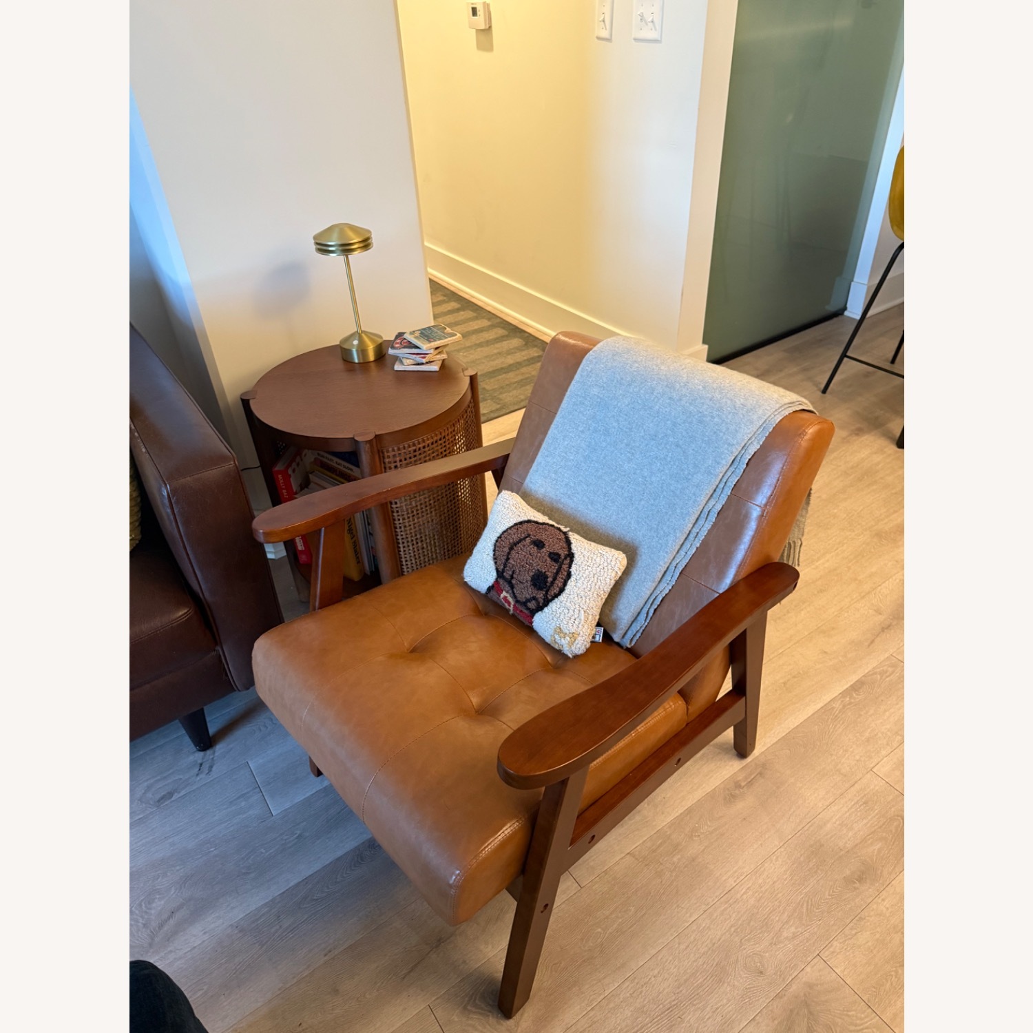 Wayfair Set of 2 Mid-Century Modern Armchairs - image-2