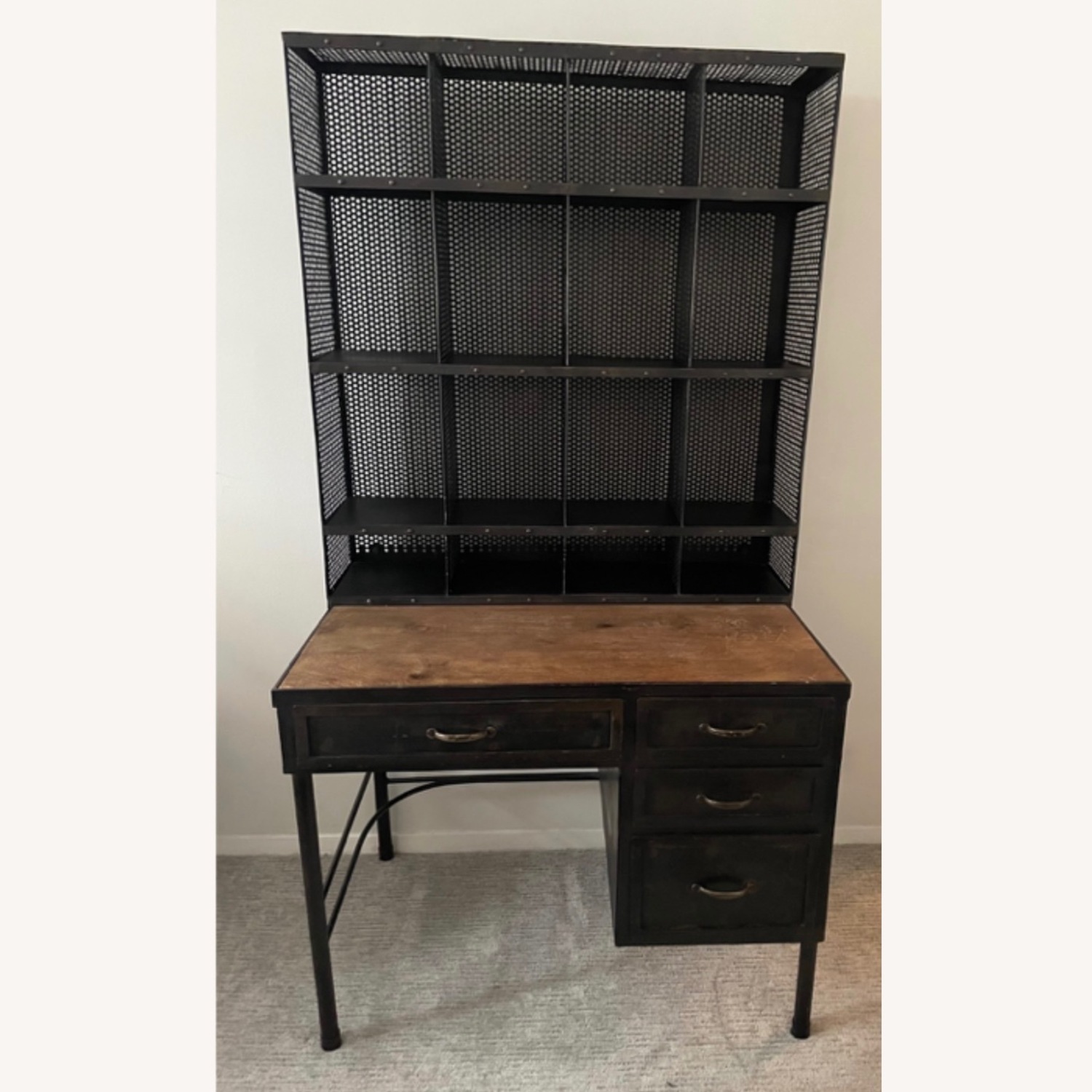Restoration Hardware Vintage Apothecary Shop Desk - image-1