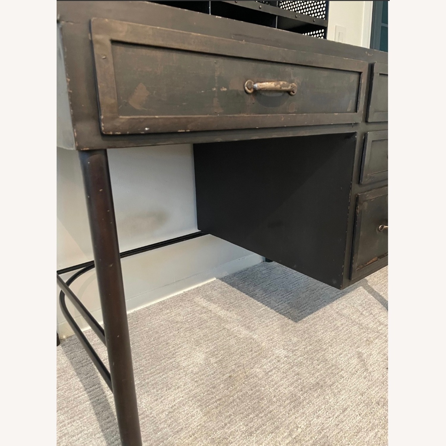 Restoration Hardware Vintage Apothecary Shop Desk - image-5