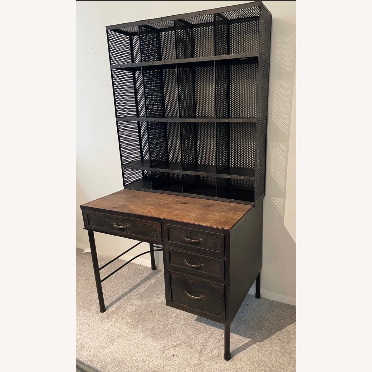 Restoration Hardware Vintage Apothecary Shop Desk - image-3