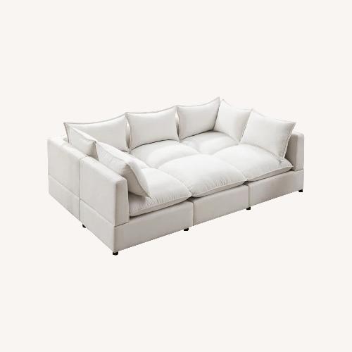 Used Yunet 6 - Piece Upholstered Sectional for sale on AptDeco