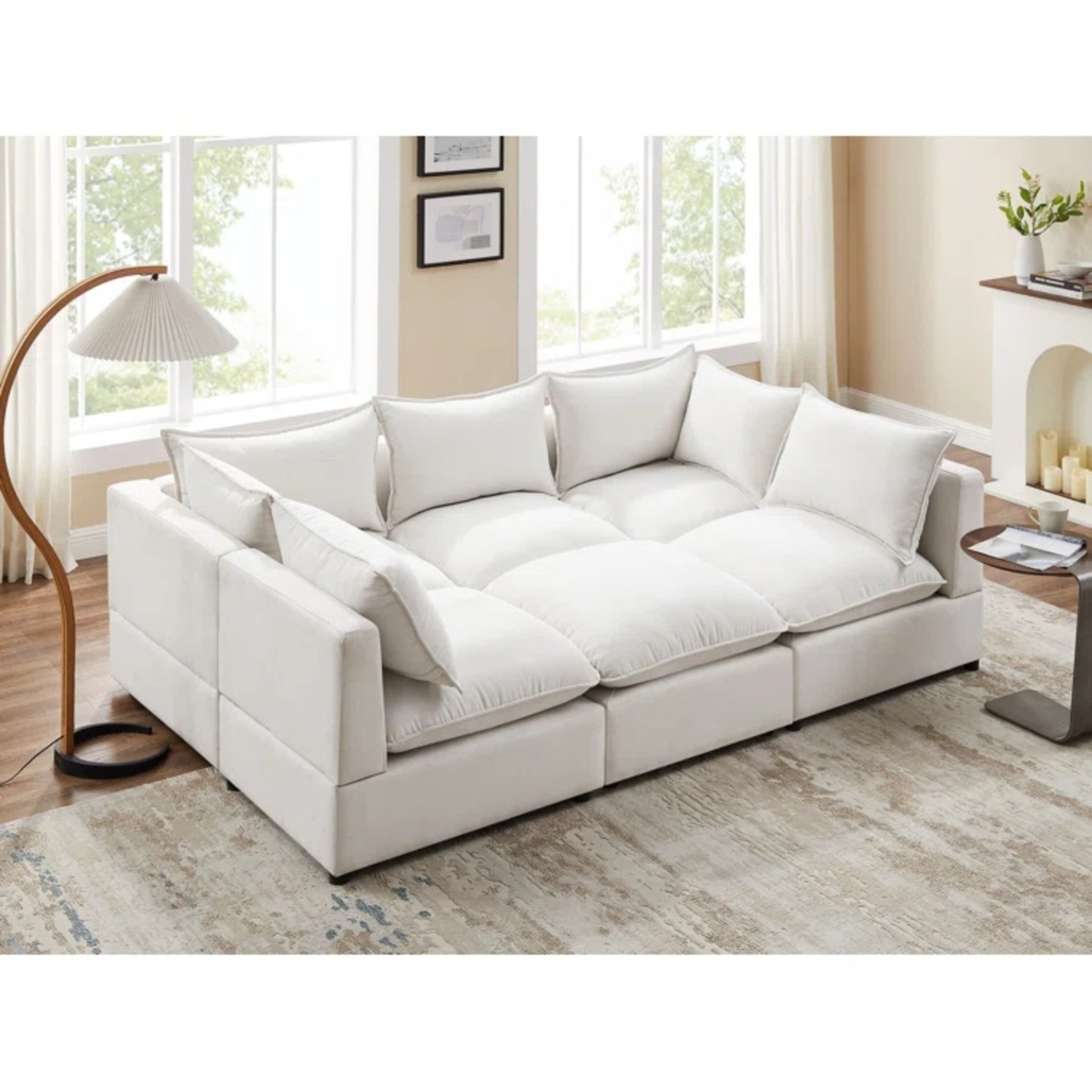 Yunet 6 - Piece Upholstered Sectional - image-9