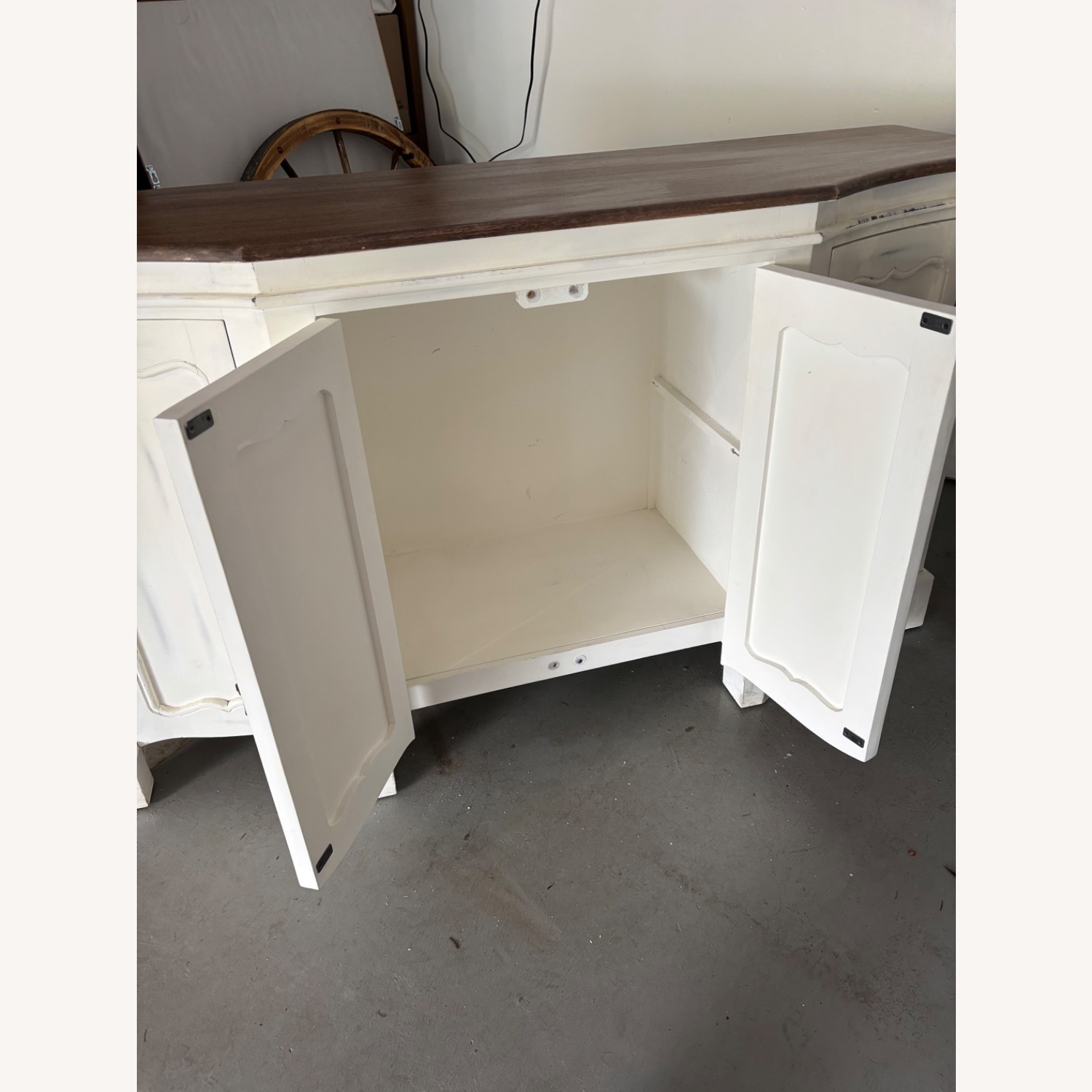 Magnolia White Wood Sideboard - image-4