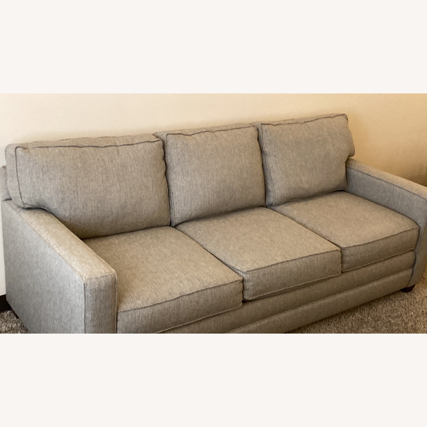 Bassett Grey Couch - image-1