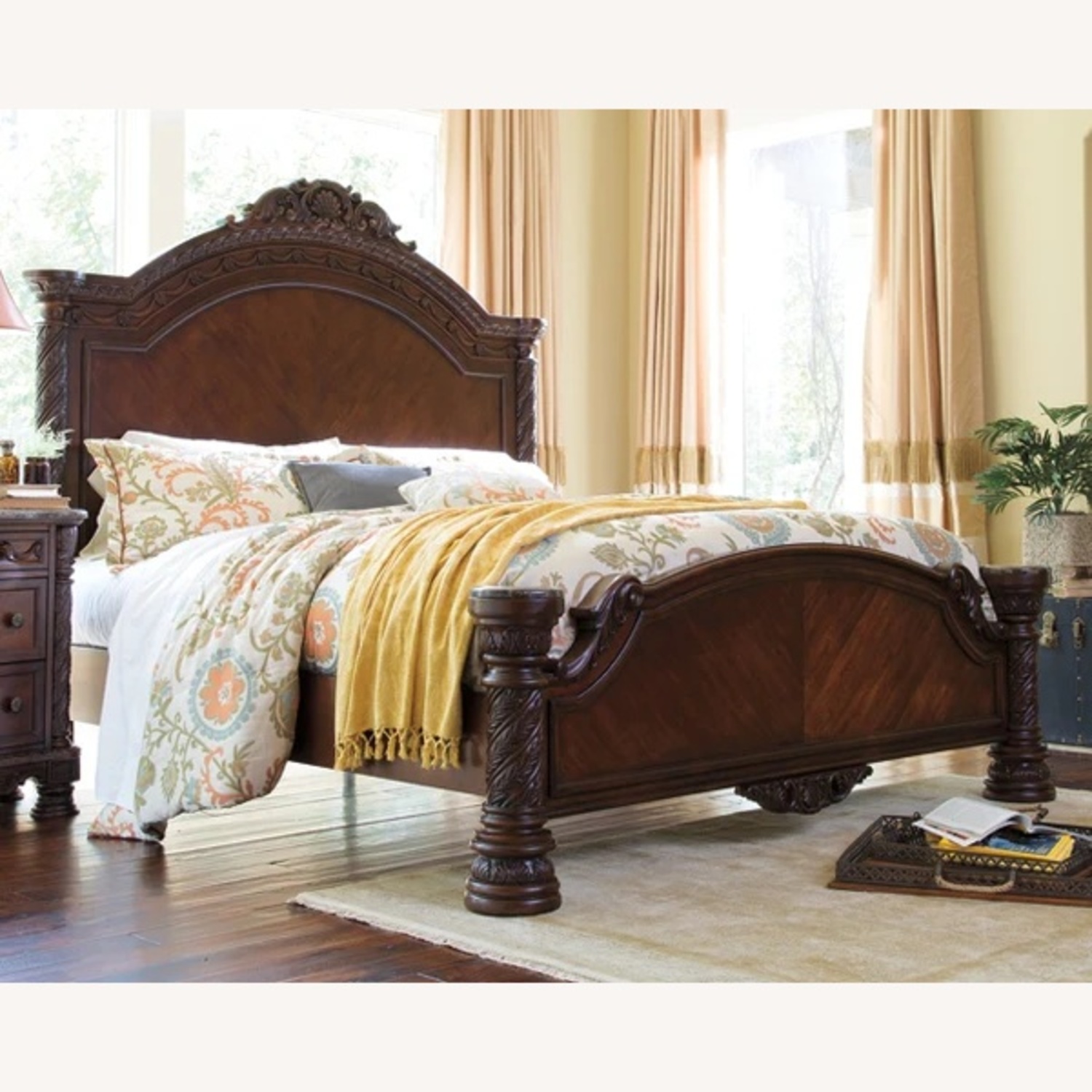 North Shore Wooden Queen Bed Frame - image-7