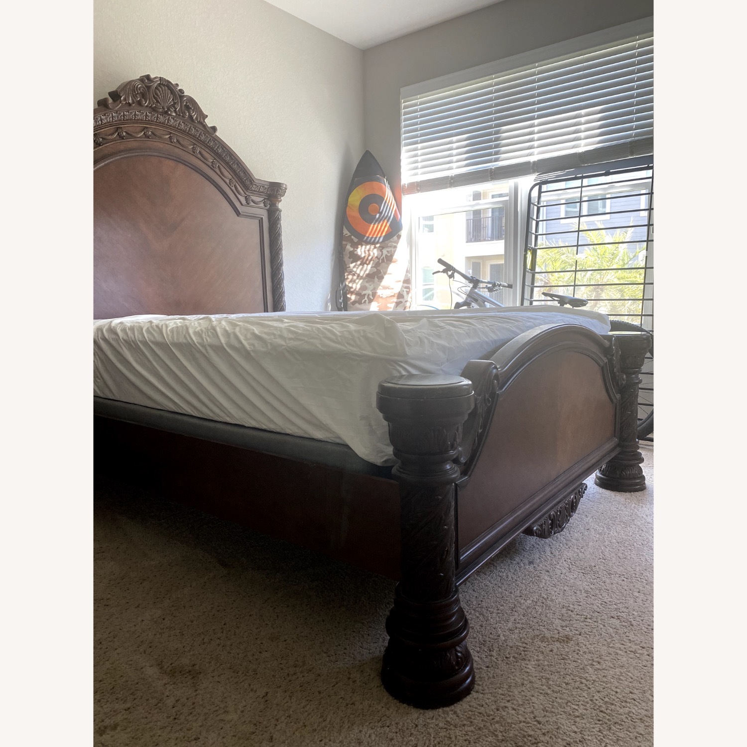 North Shore Wooden Queen Bed Frame - image-6