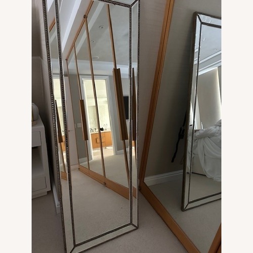 Used Metal Studded Mirror for sale on AptDeco