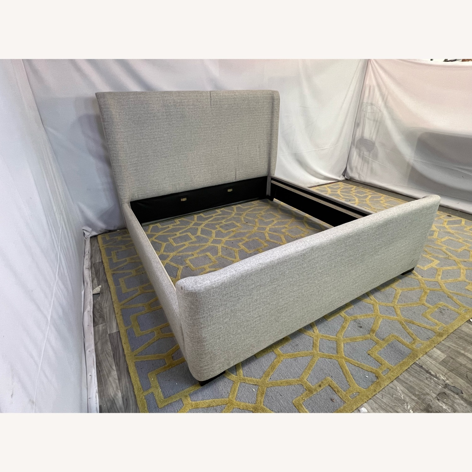 Birch Lane Scotty Upholstered Wingback Bed - image-3