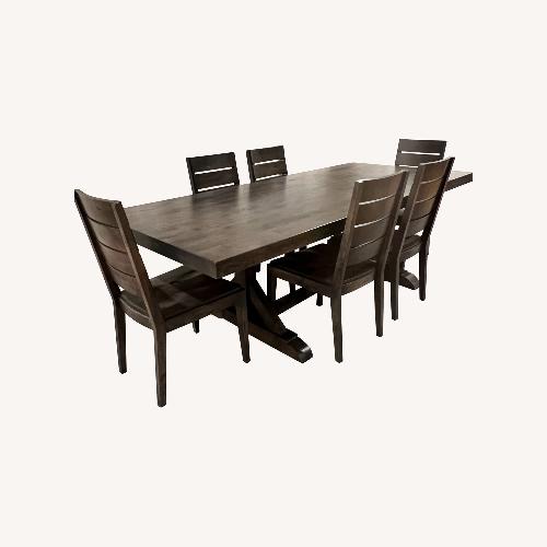 Used Jordan's Furniture 10ft Dining Table for sale on AptDeco