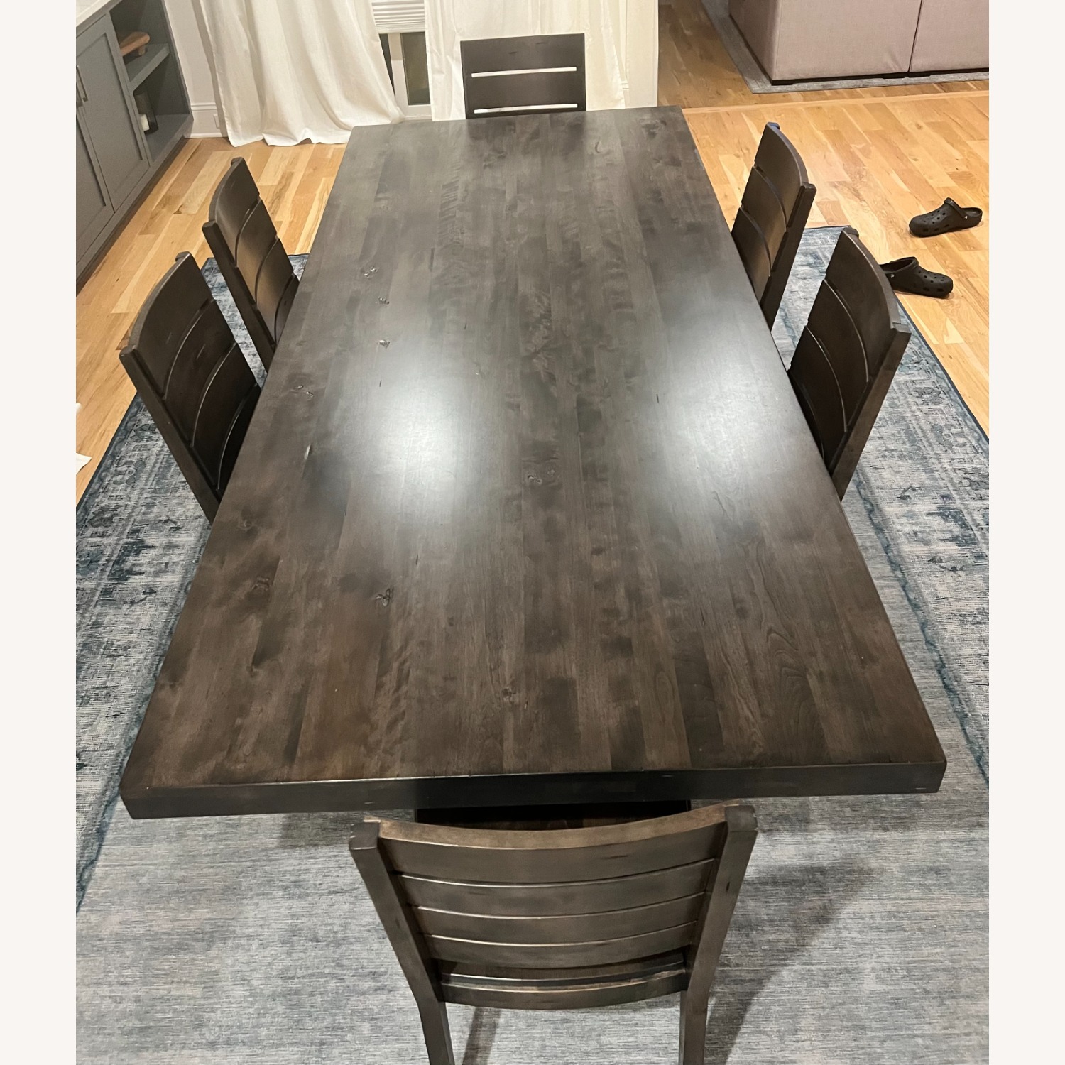 Jordan's Furniture 10ft Dining Table - image-5
