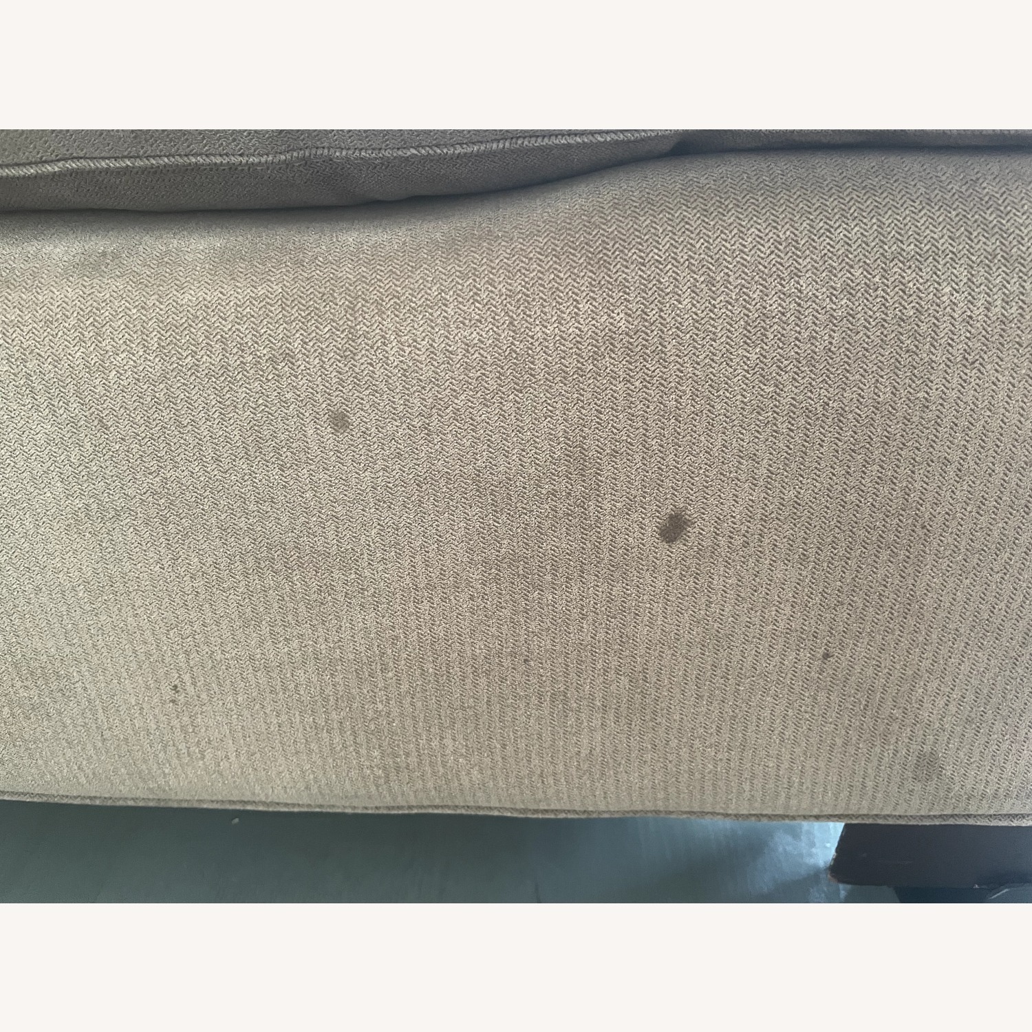 Crate and Barrel Axis Armless Sofa - image-8