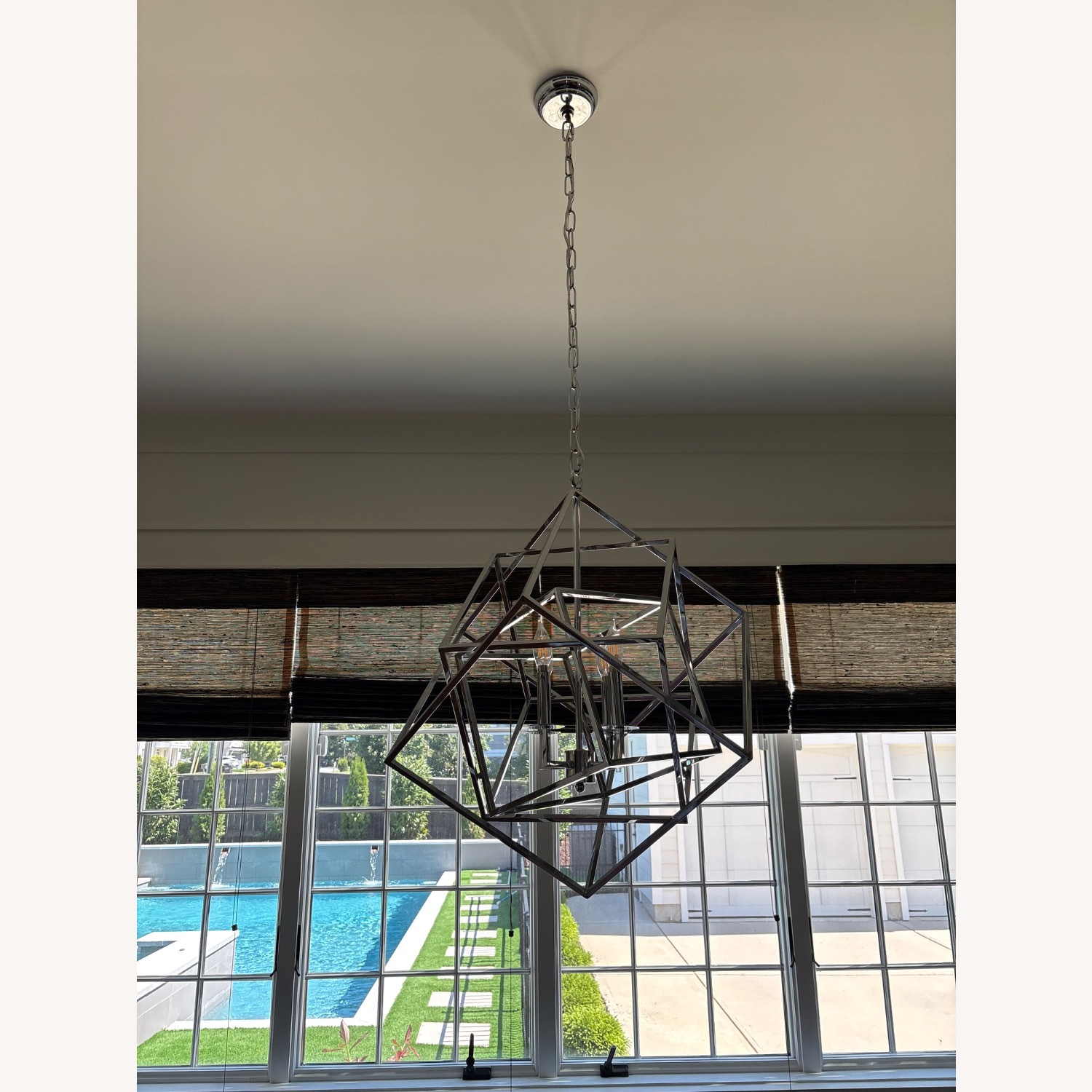 Cisco Brothers Chrome Ceiling Lamp - image-2