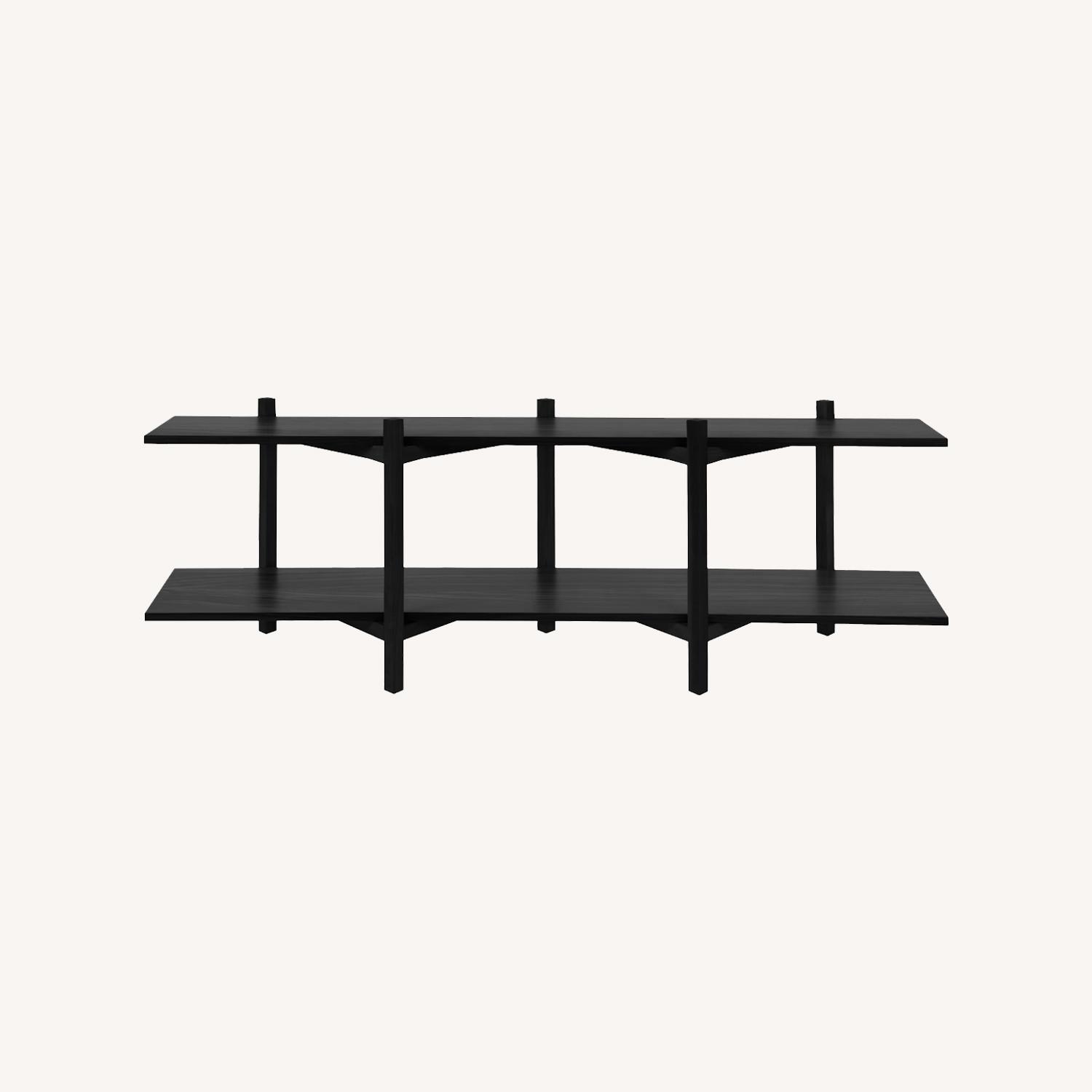Hem Zig Zag Media Shelf - Black - image-0