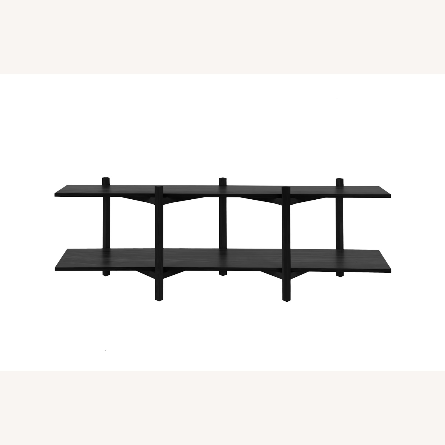 Hem Zig Zag Media Shelf - Black - image-9