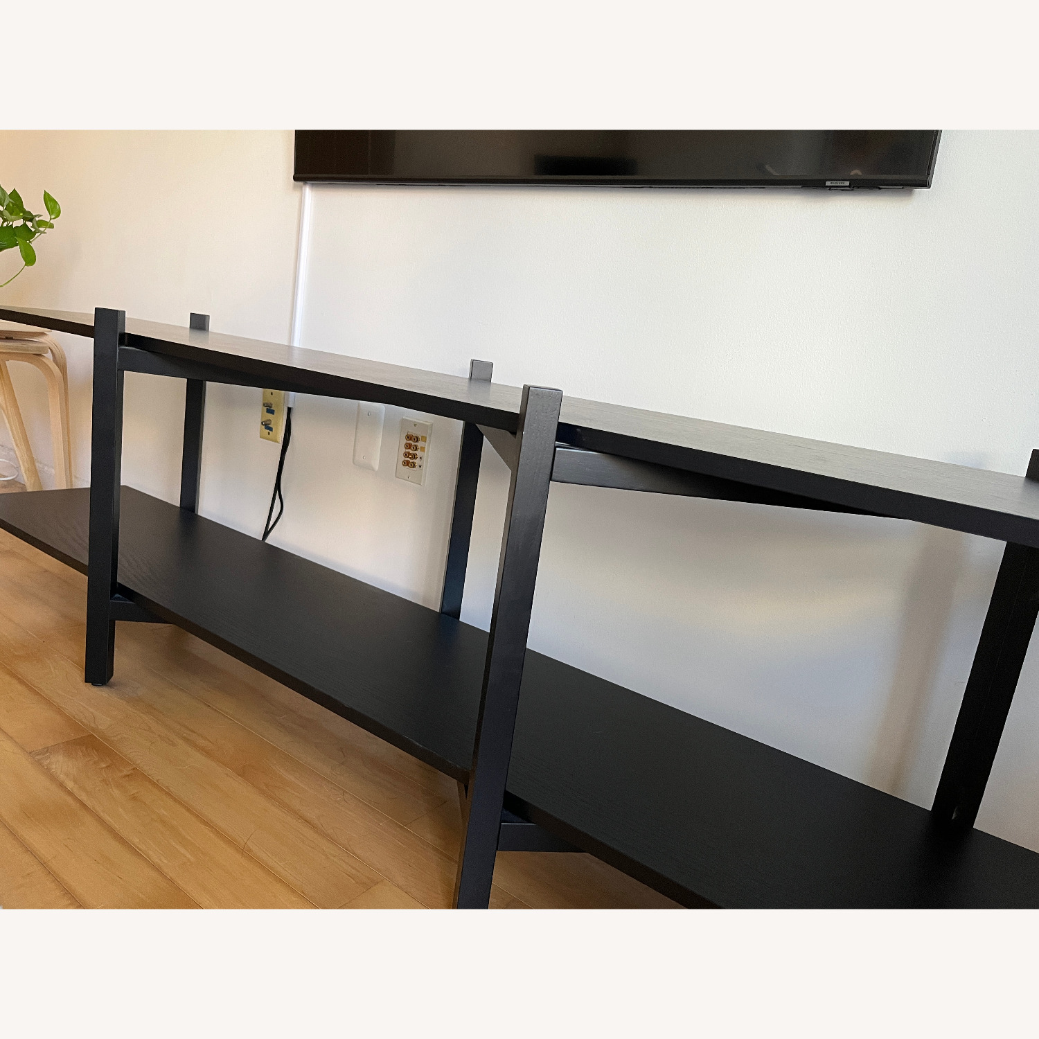 Hem Zig Zag Media Shelf - Black - image-3