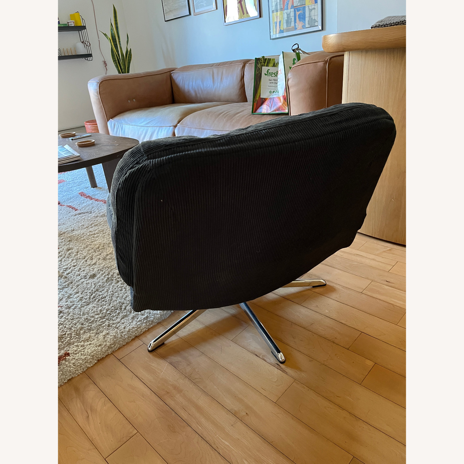 IKEA　DYVLINGE　ブラック DYVLINGE ディヴリンゲ 回転イージーチェア, ケーリンゲ