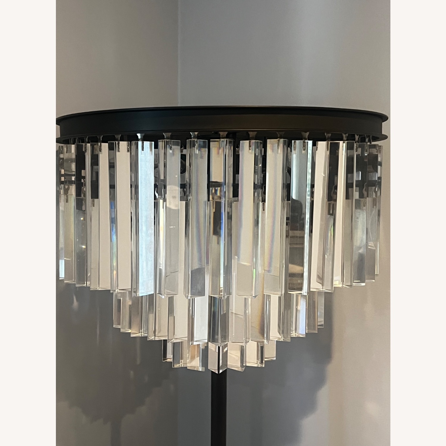 1920 Odeon Crystal Floor Lamp - image-4