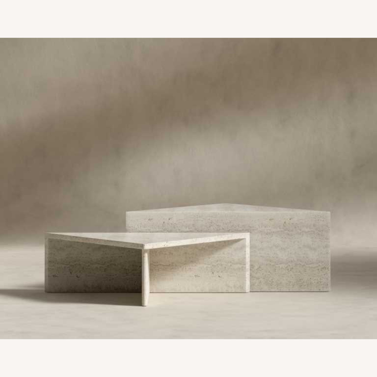 Travertine Coffee Tables (Nesting) - image-5