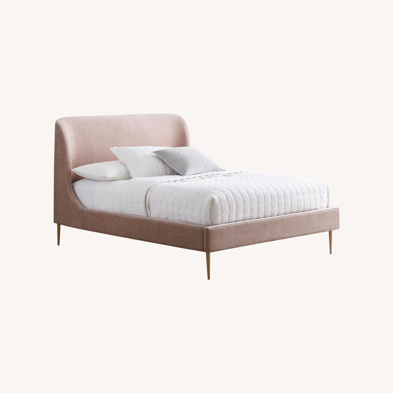 West Elm Lana Upholstered Queen Bed - image-0