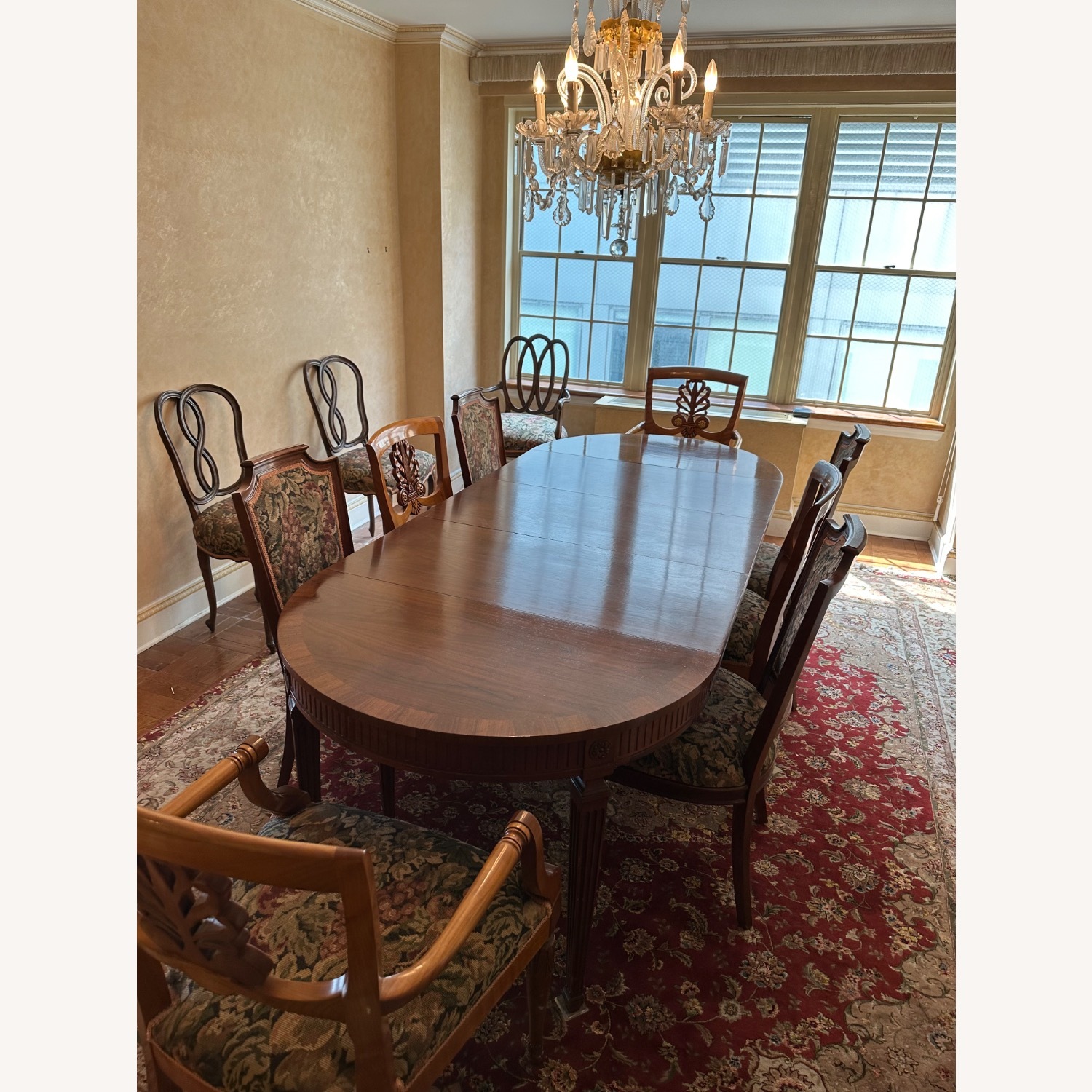 Antique Dining Room Set - image-1