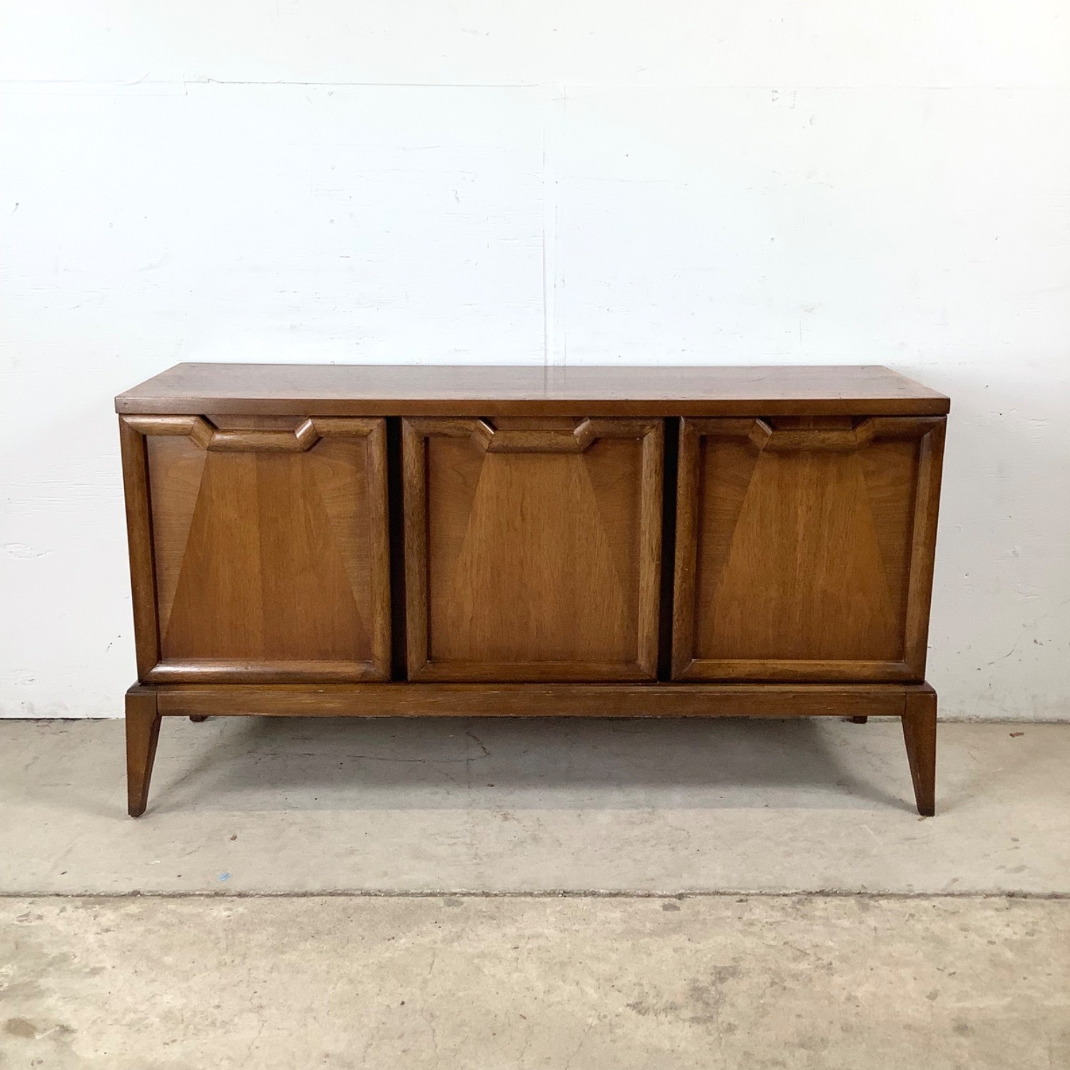 Mid-Century Sideboard W China Cabinet - image-9