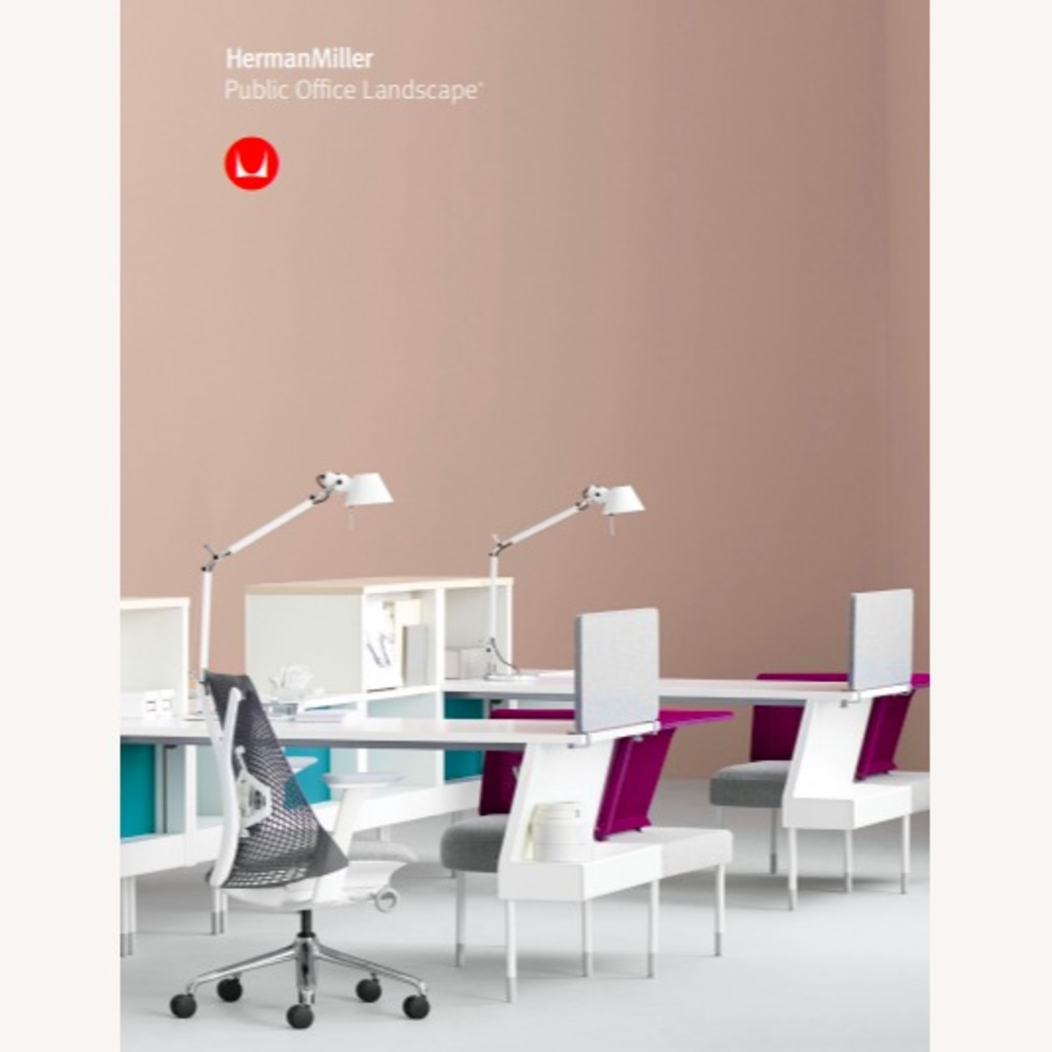 Herman Miller Public Office Landscape Set - image-0