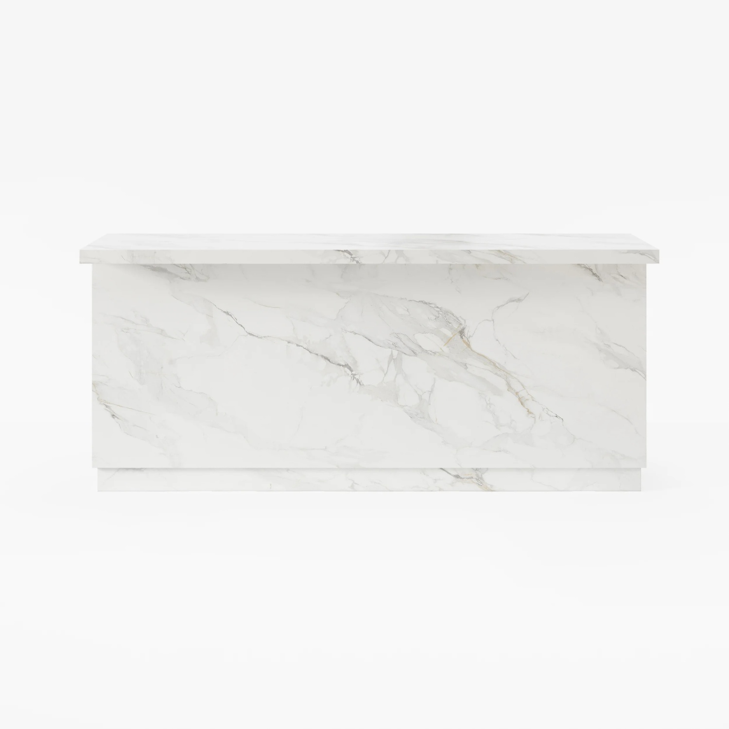 Wood Kitchen Island with Multi-Storage - image-4