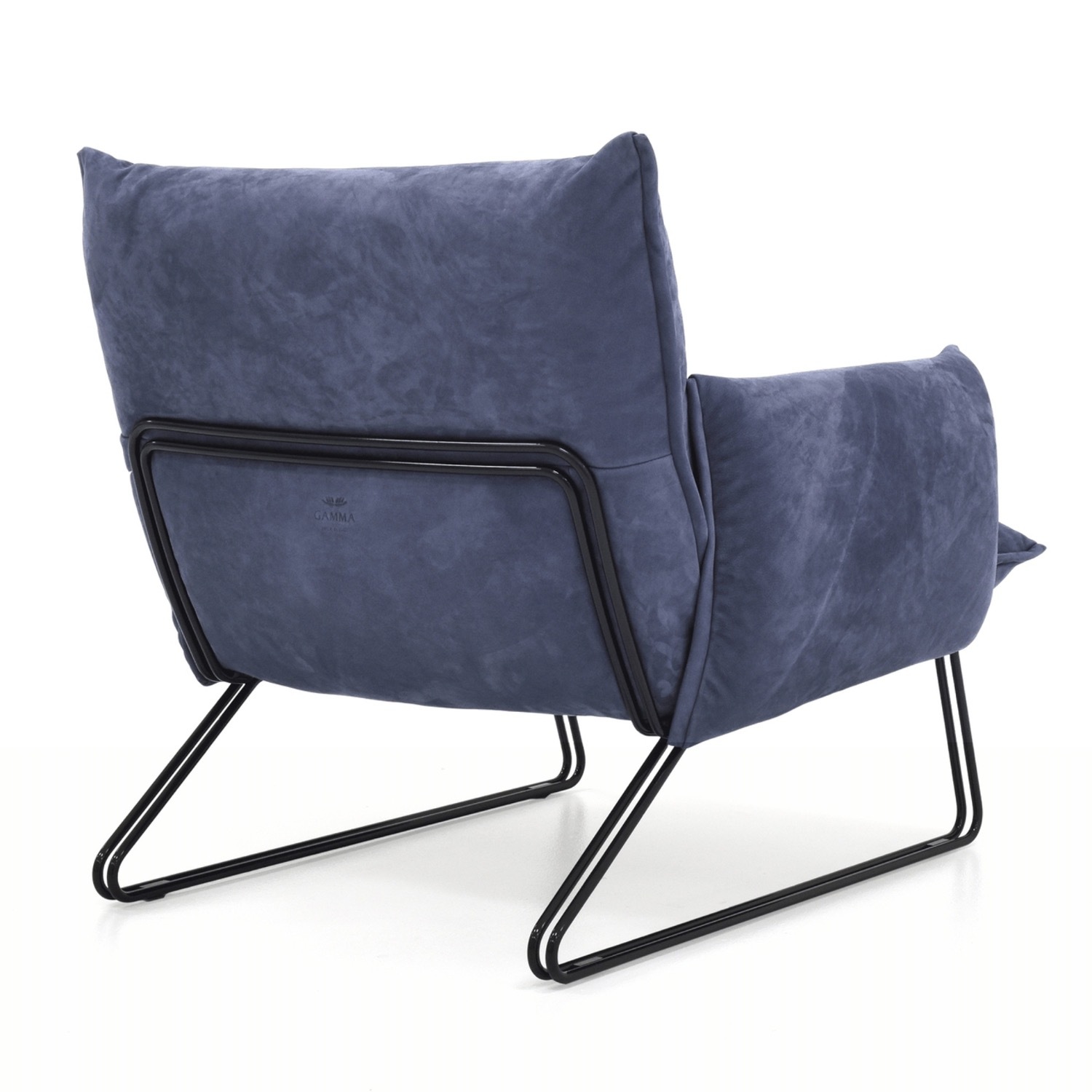 Gamma Margot Pair of Leather Armchairs - image-5