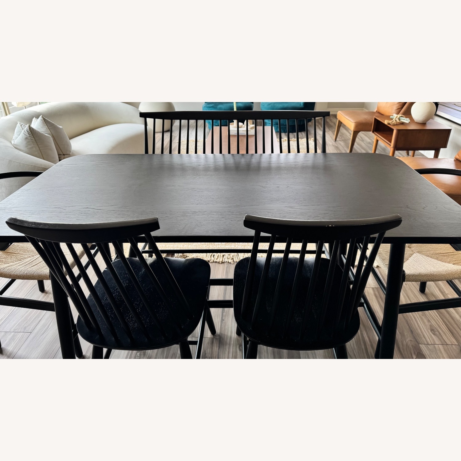 Black Hearth and Hand with Magnolia Dining Set - image-3