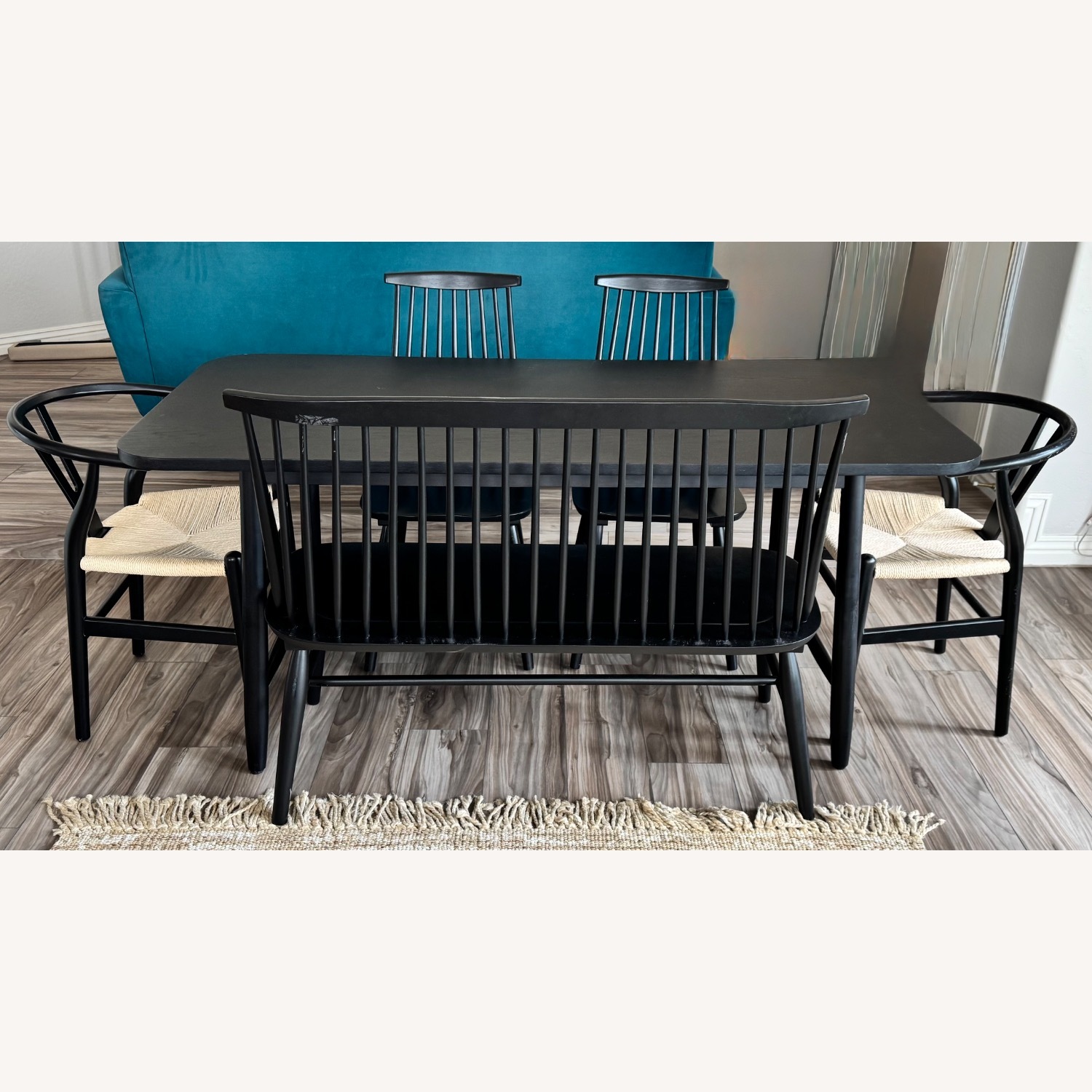 Black Hearth and Hand with Magnolia Dining Set - image-2