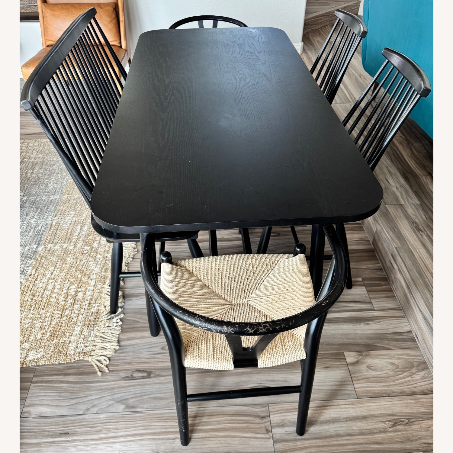 Black Hearth and Hand with Magnolia Dining Set - image-4