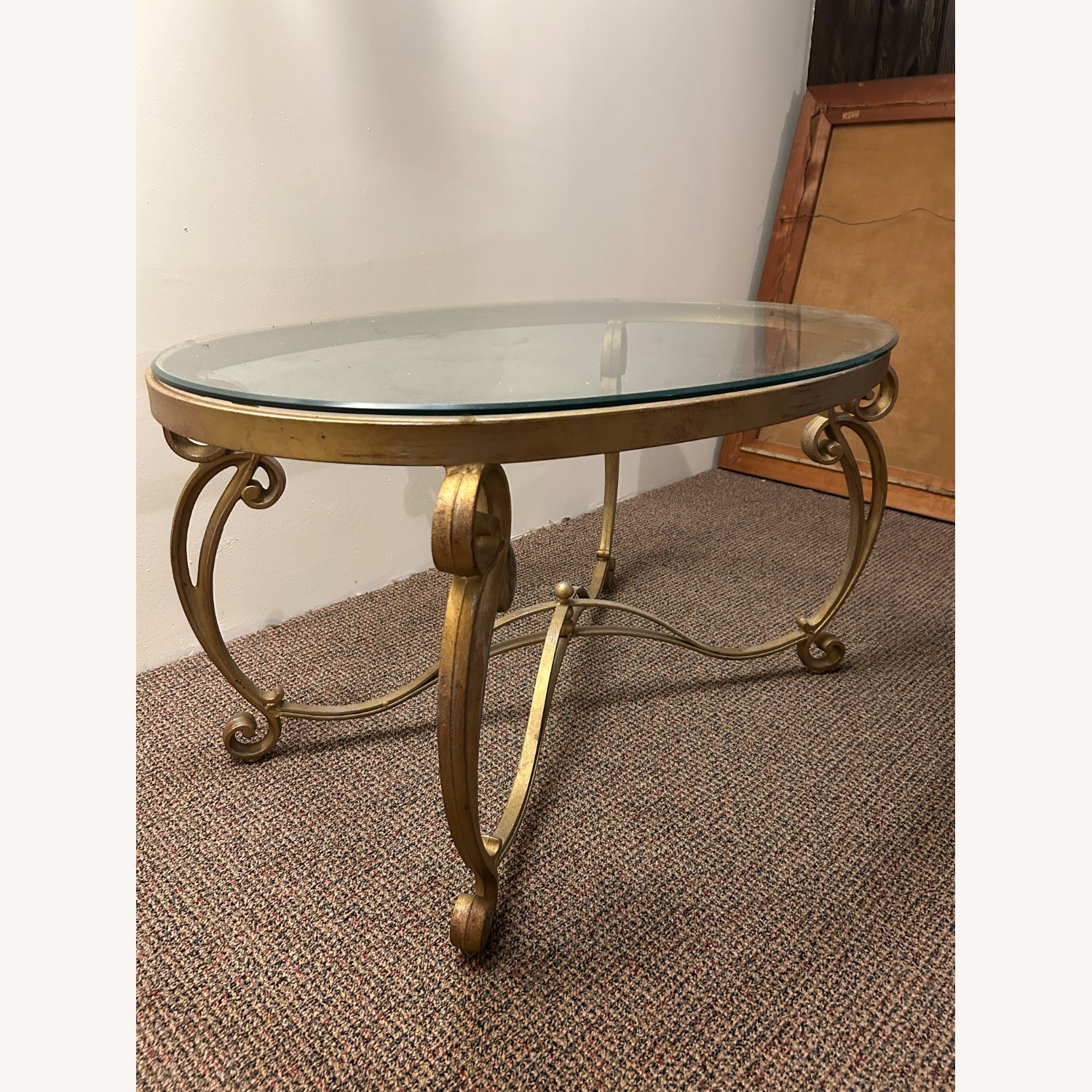 1990s Contemporary Glass Coffee Table - image-3