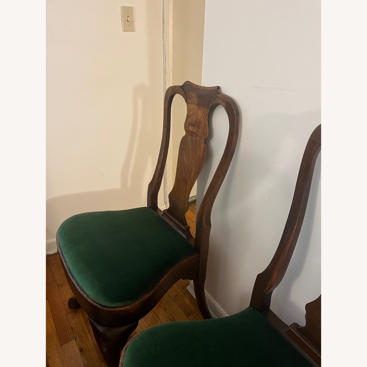 Queen Anne Style Dining Chairs - image-4