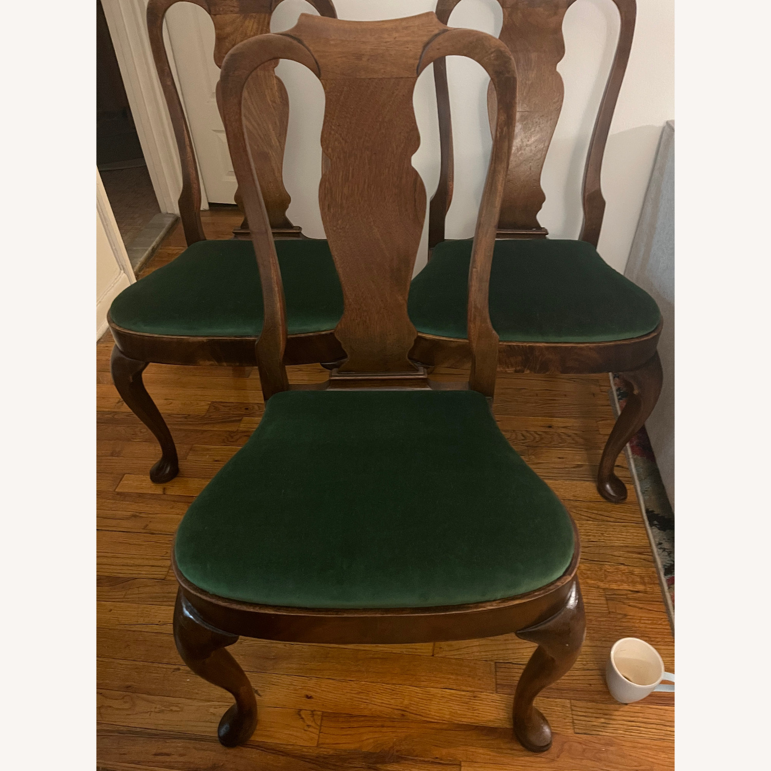 Queen Anne Style Dining Chairs - image-3
