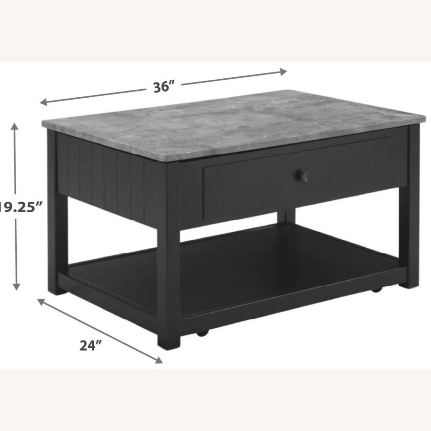 Amazon Modern Accent Coffee Cocktail Table - image-2